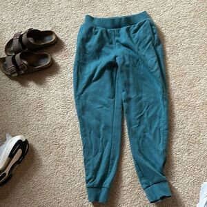 Forever 21 teal sweatpants